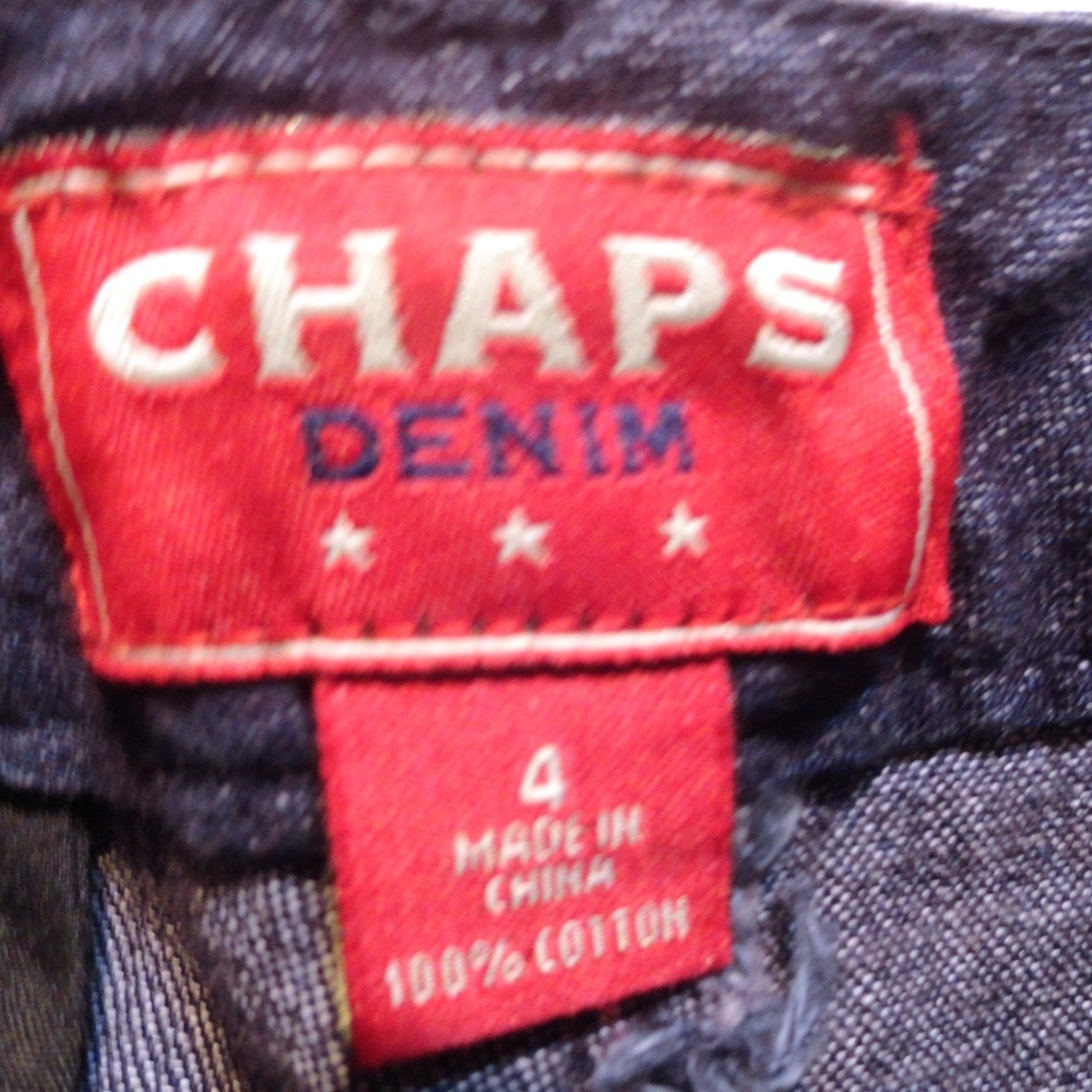 Chaps Wide Leg Jeans - size 4 - Picture 3 of 5